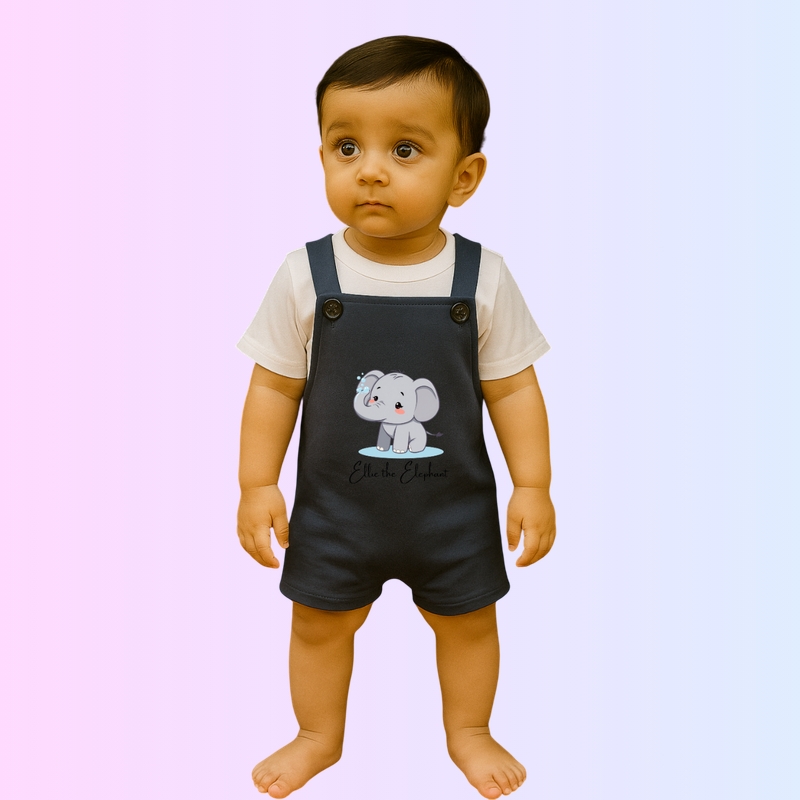 Ellie the Elephant - Dungarees