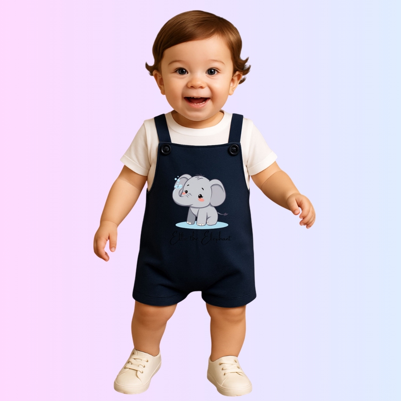 Ellie the Elephant - Dungarees