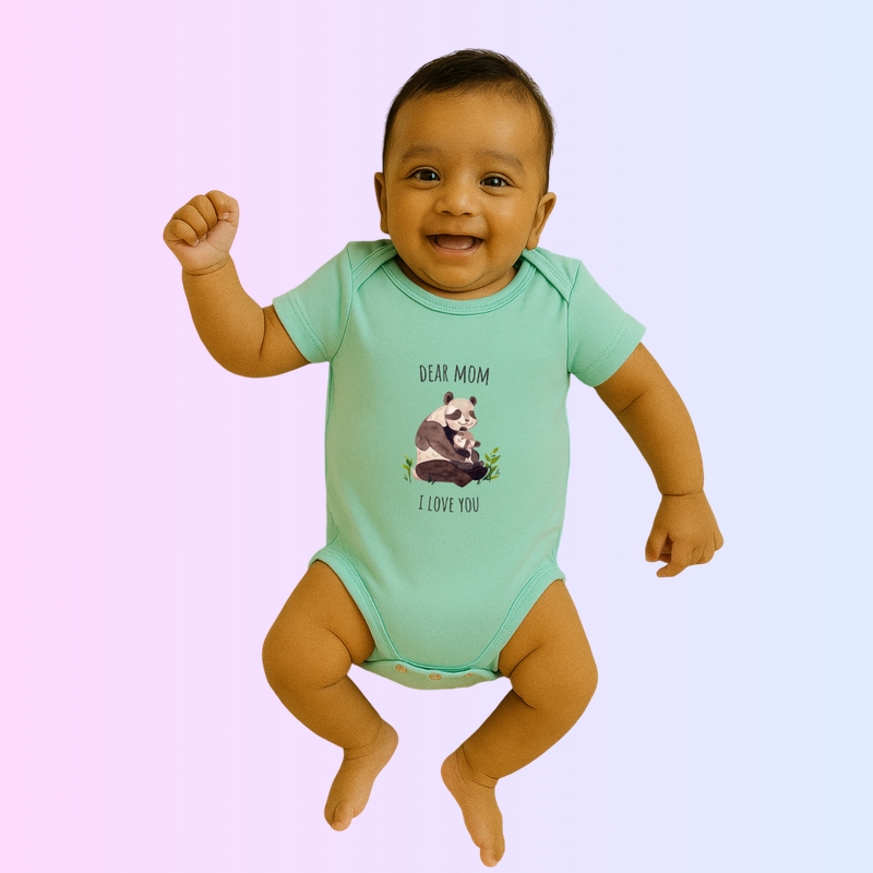 Rompers - Deam mom I love you (Envelope Shoulders)