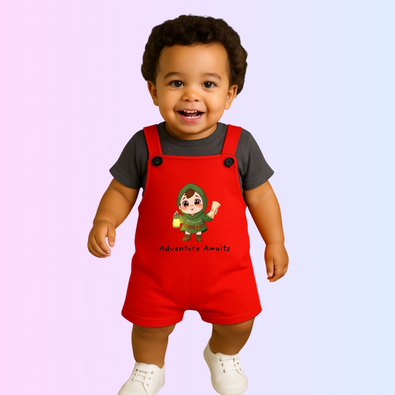 Adventure awaits - Dungarees
