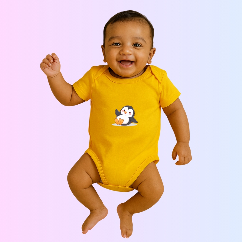 Rompers - Penguin (Envelope Shoulders)