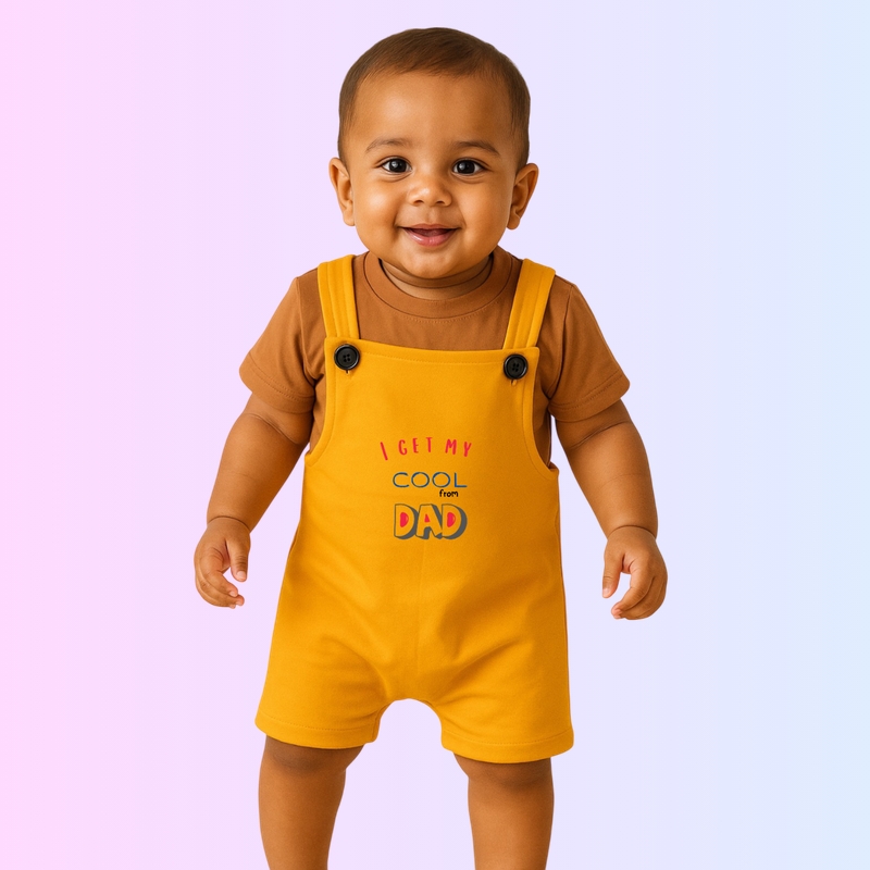 I get my cool from Dad - Dungarees