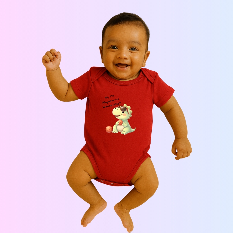 Rompers - Playasaurus (Envelope Shoulders)