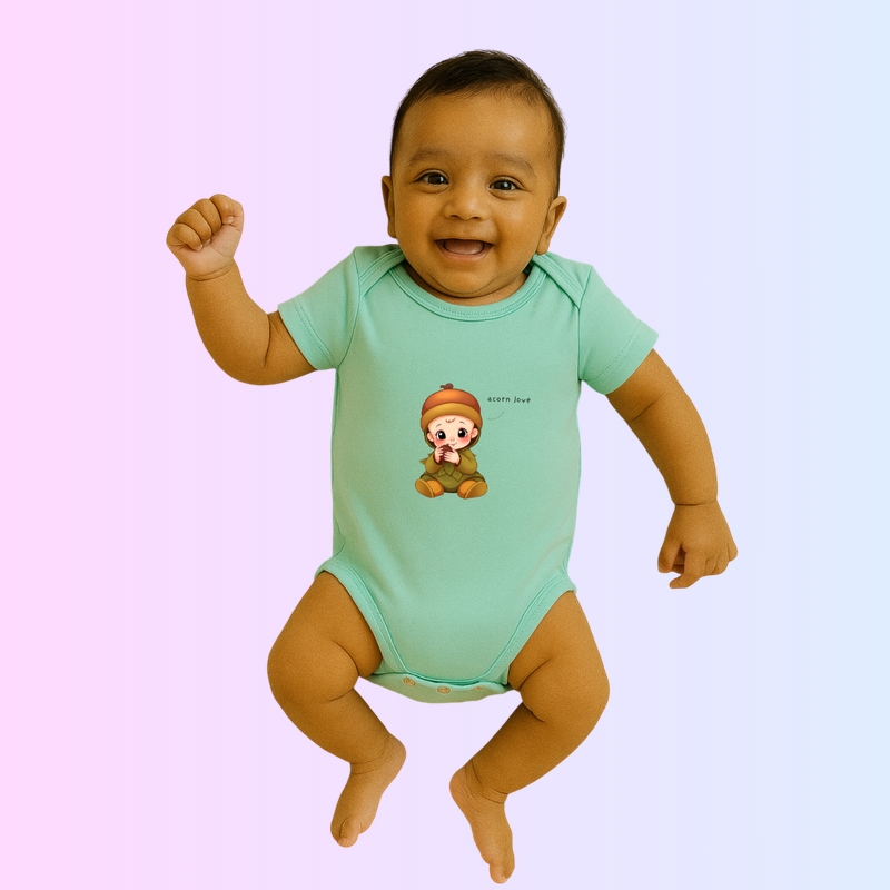 Rompers - Acorn love (Envelope Shoulders)